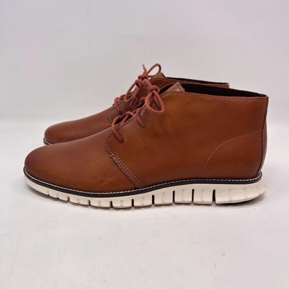 Cole Haan Zerogrand Chukka Boot Brown Tan C35593 Mens 9.5 M main image 8